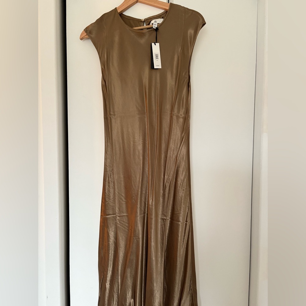 Banana Republic Satin Midi Dress